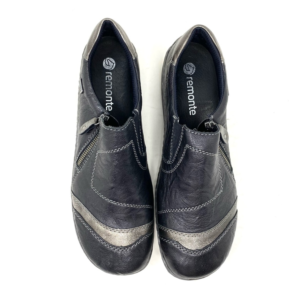 Remonte D3809-02 Schwarz (Black) Kombi Women’s Loafers - Picture 6 of 8
